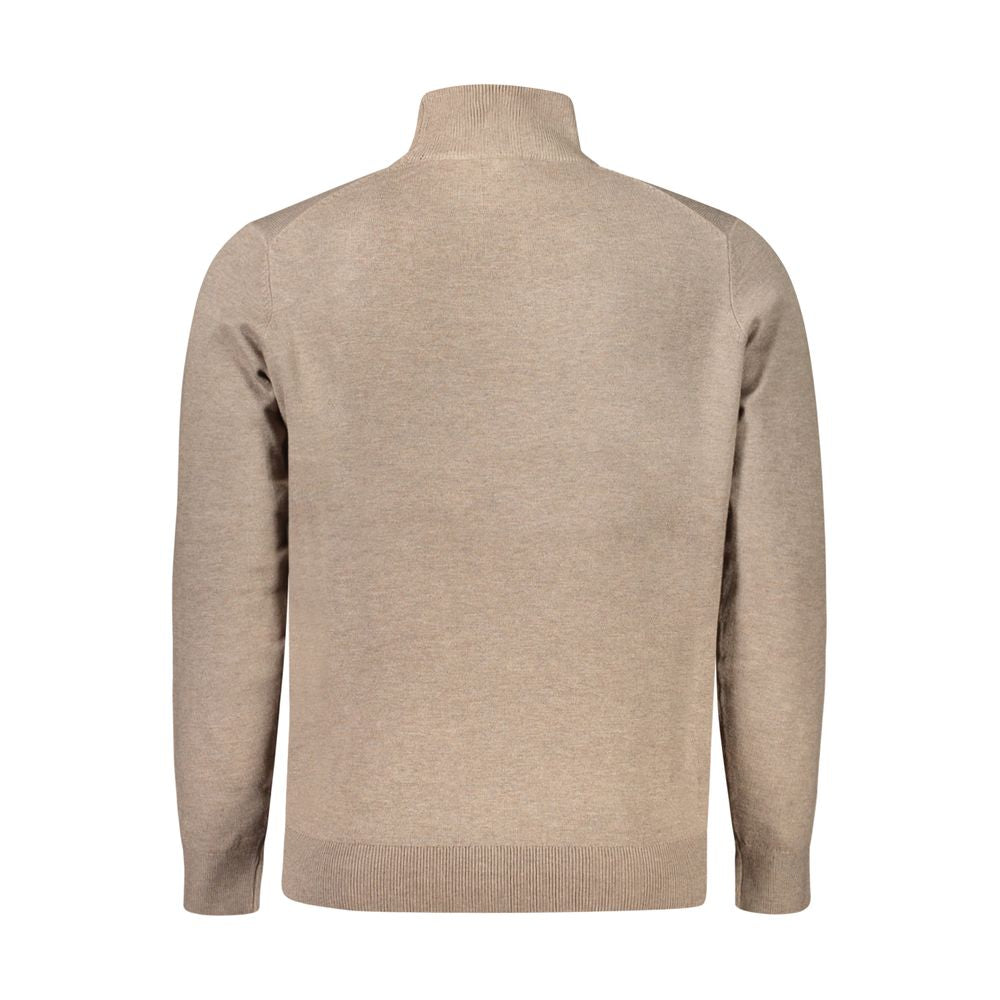 Brown Polyester Sweater