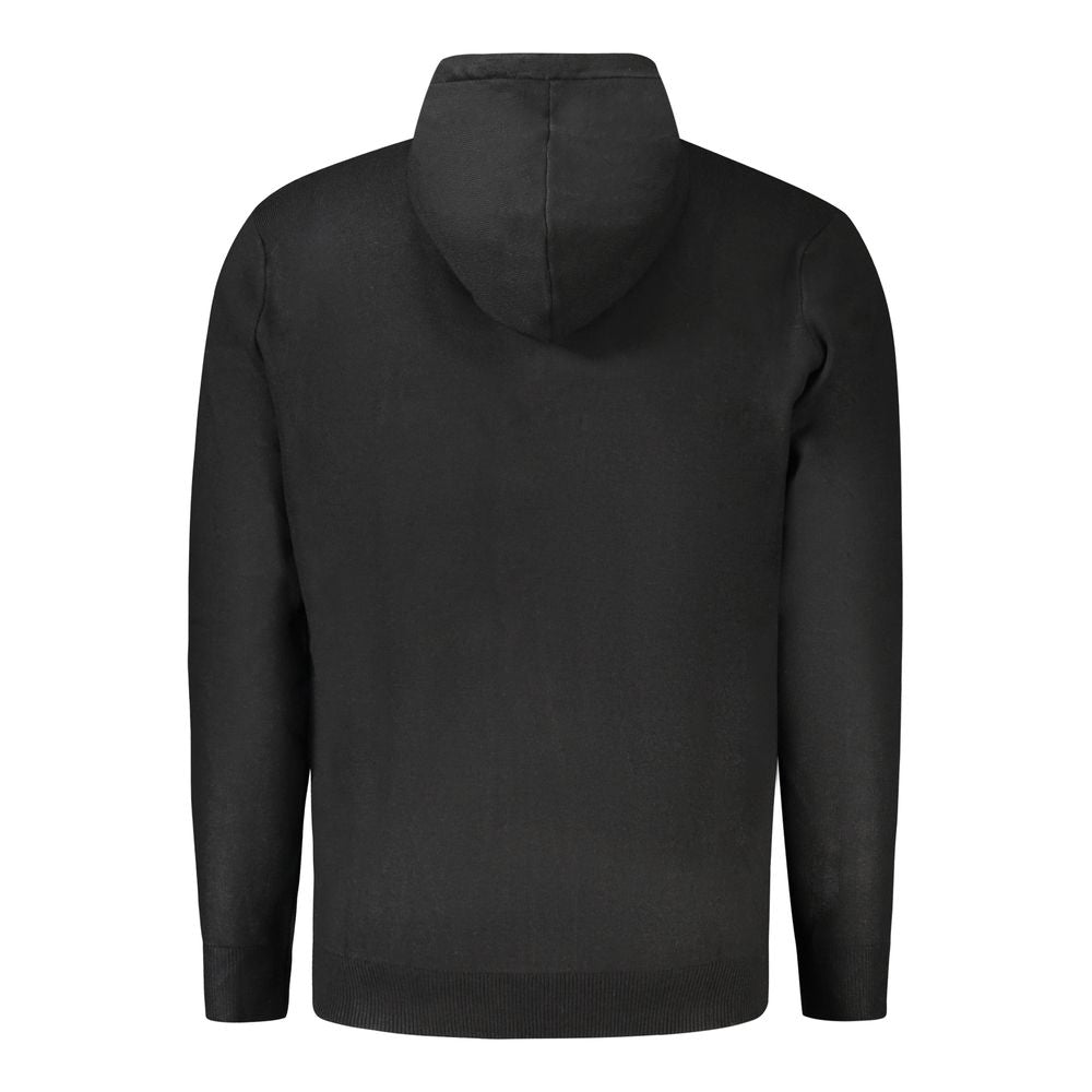 Black Polyester Sweater