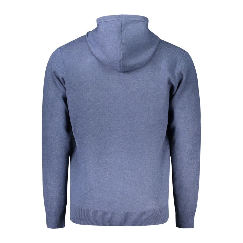 Blue Polyester Sweater