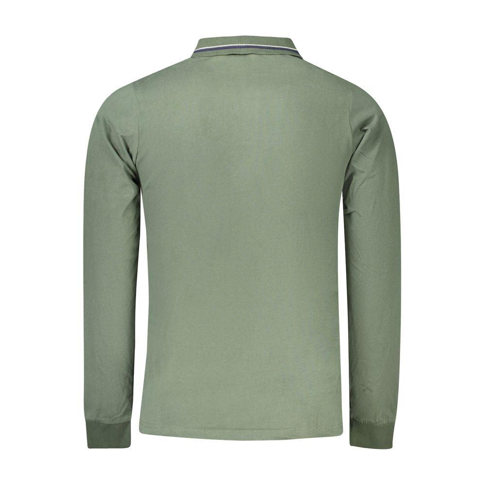 Green Cotton Polo Shirt