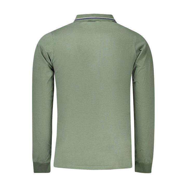 Green Cotton Polo Shirt