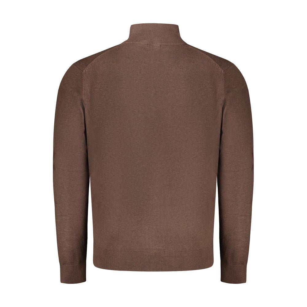 Brown Polyester Sweater