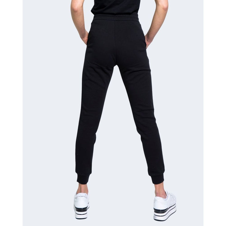 Black Cotton Jeans & Pant