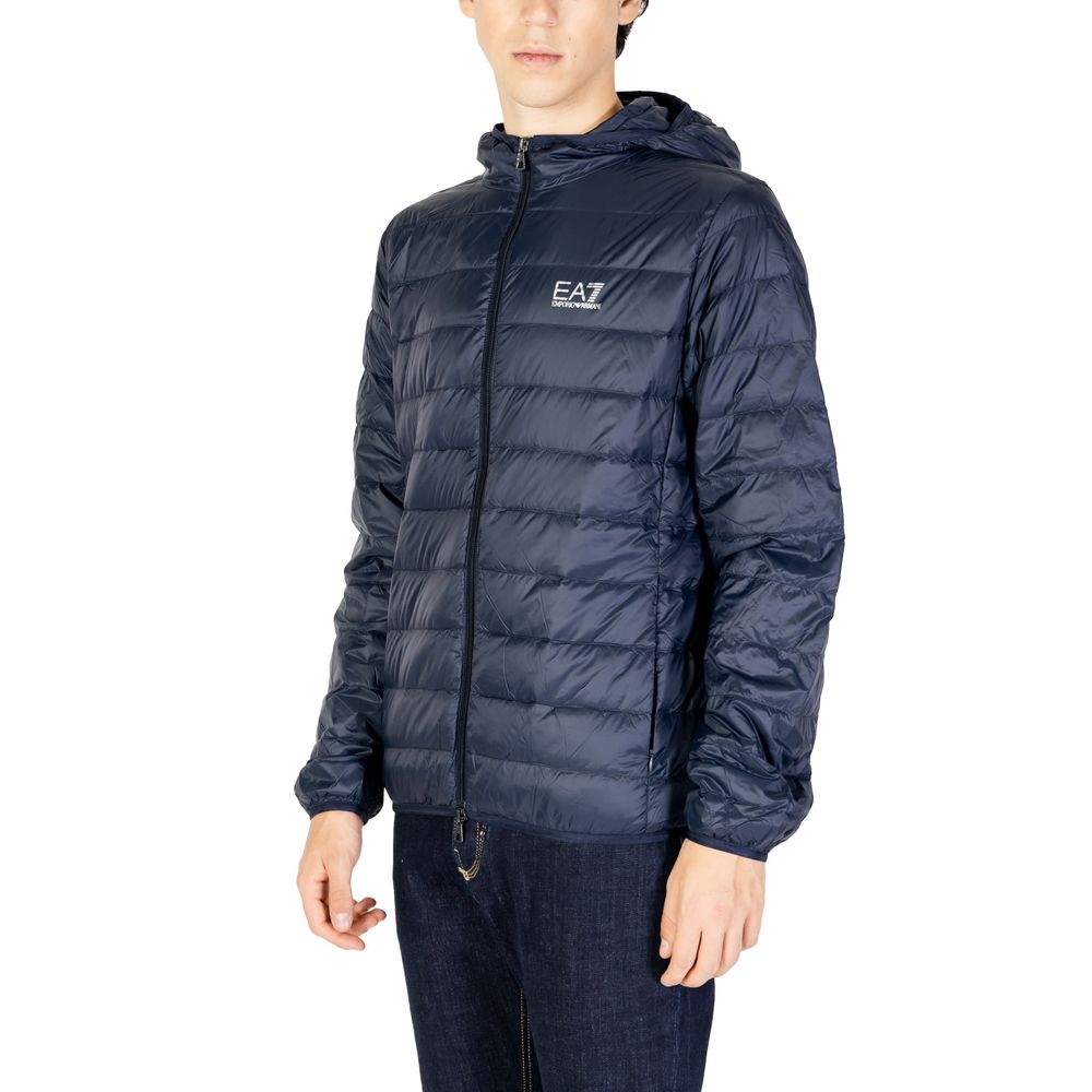 Blue Polyamide Jacket