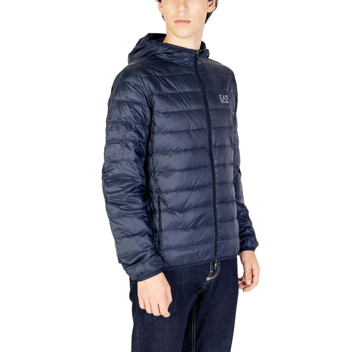 Blue Polyamide Jacket