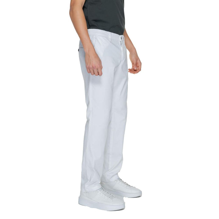 White Cotton Jeans & Pant