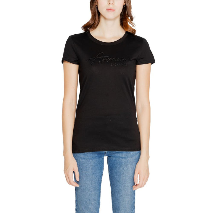 Black Cotton Tops & T-Shirt