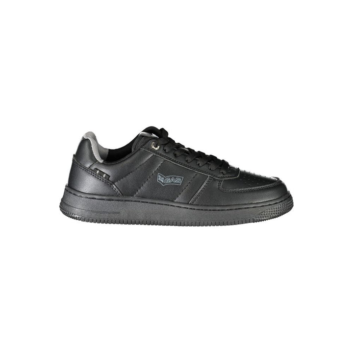 Black Polyester Sneaker