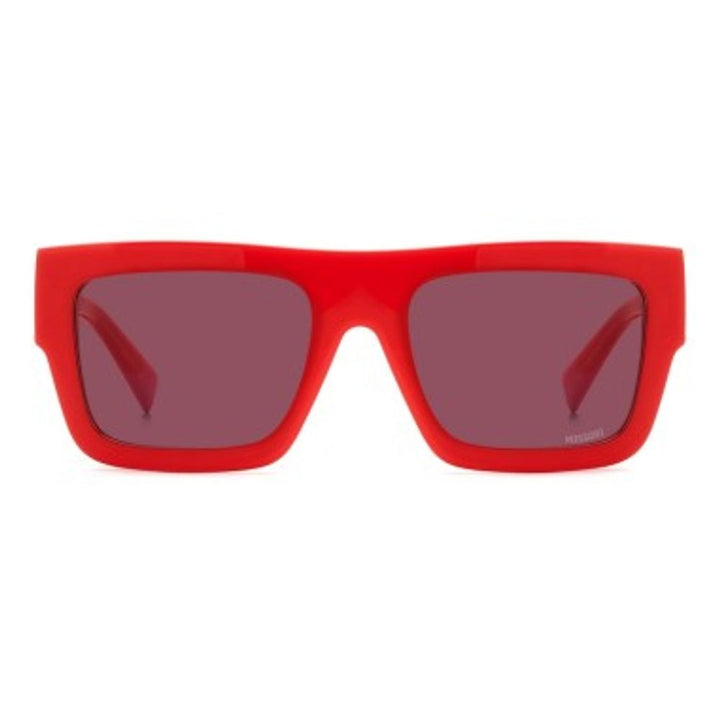 Red Plastic Sunglasses