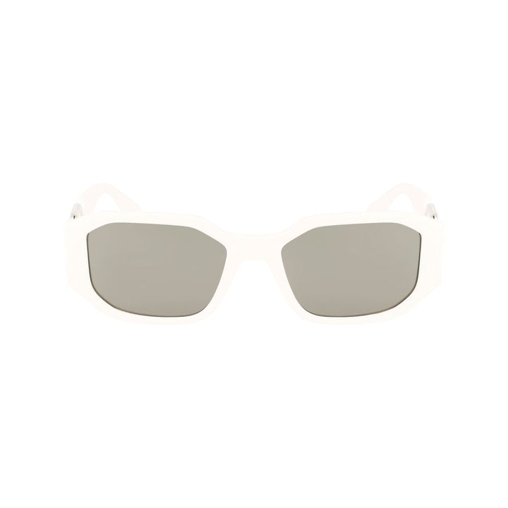 White Injected Sunglasses