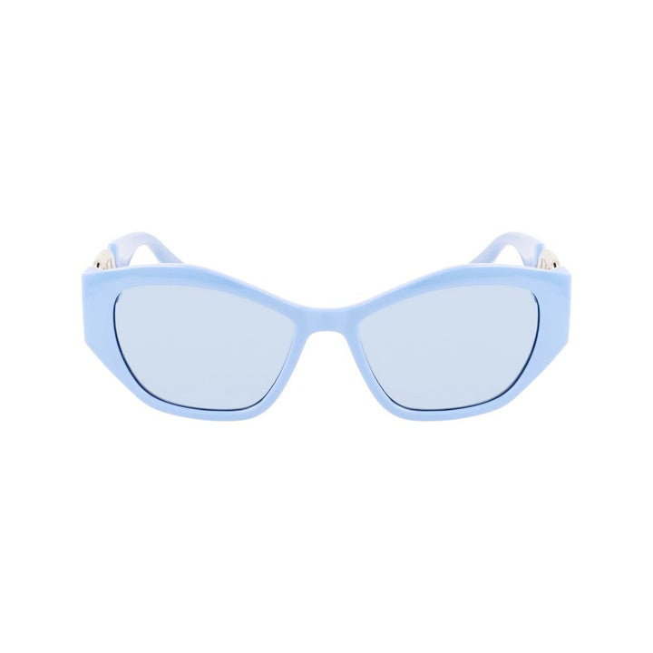 Blue Injected Sunglasses