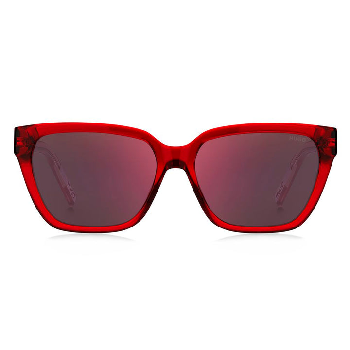 Red Acetate Sunglasses