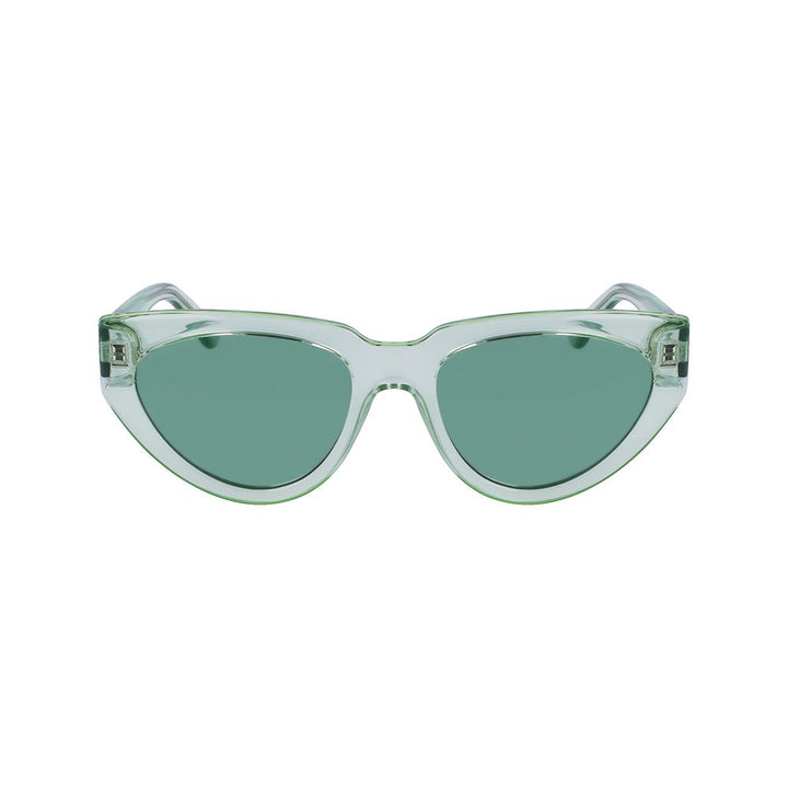 Green Injected Sunglasses