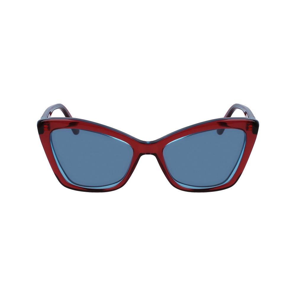 Red Acetate Sunglasses