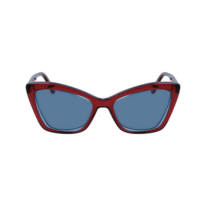 Red Acetate Sunglasses