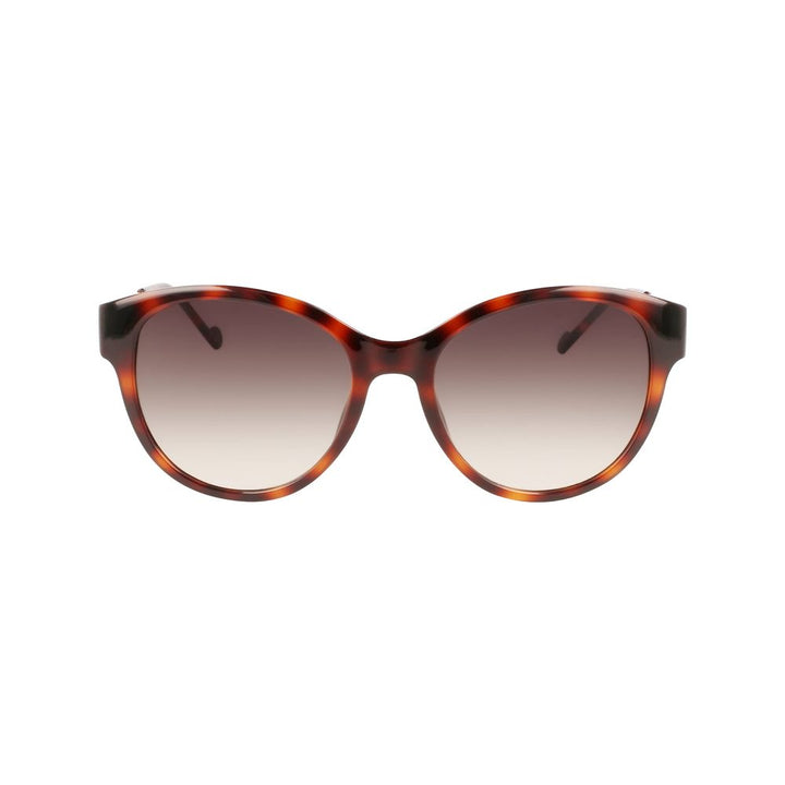 Brown Injected Sunglasses