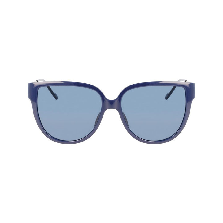 Blue Injected Sunglasses