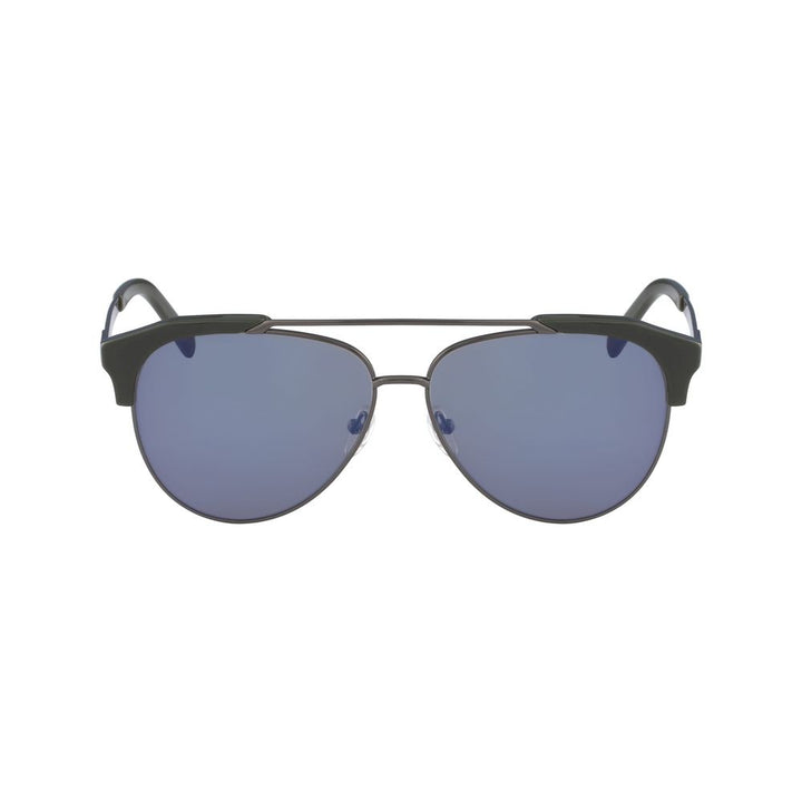 Gray Metal Sunglasses