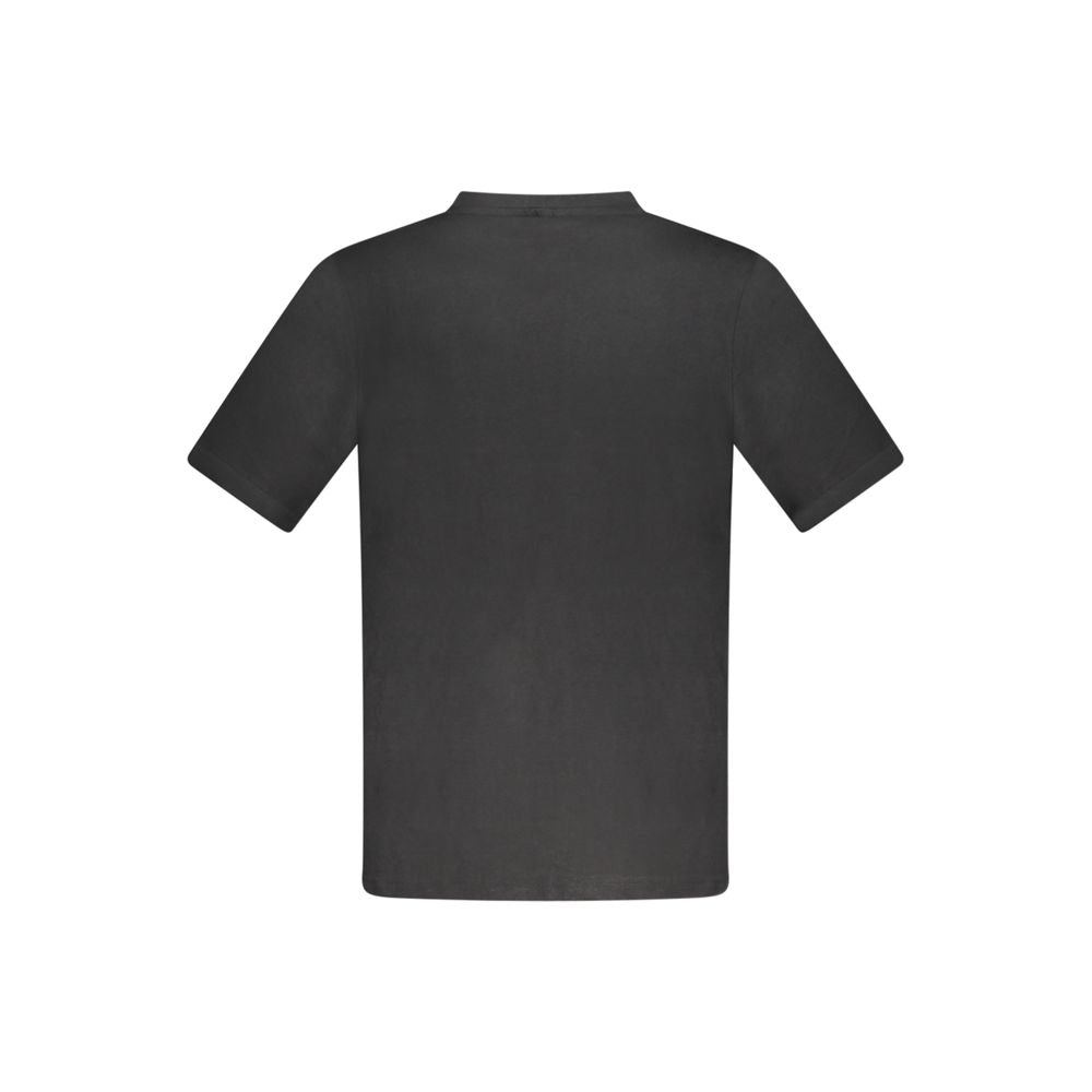 Black Cotton T-Shirt