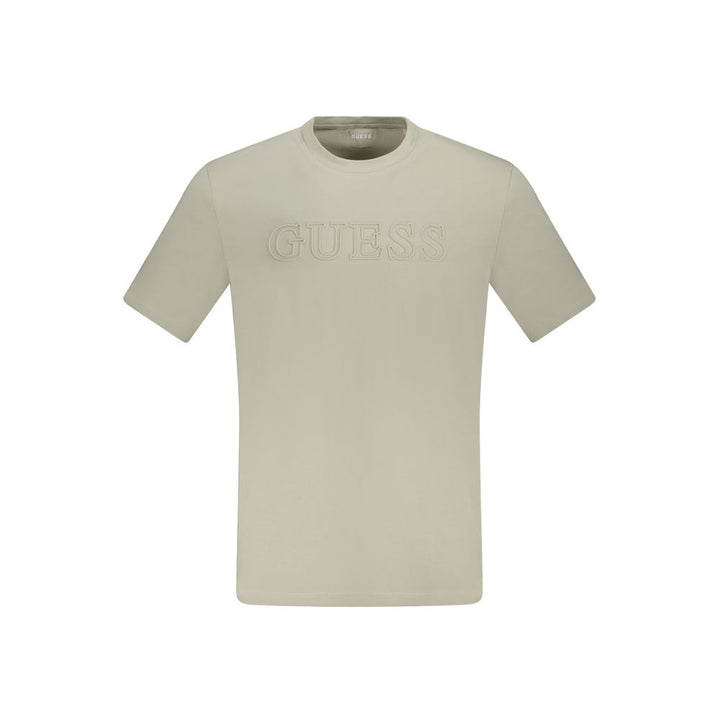 Beige Cotton T-Shirt