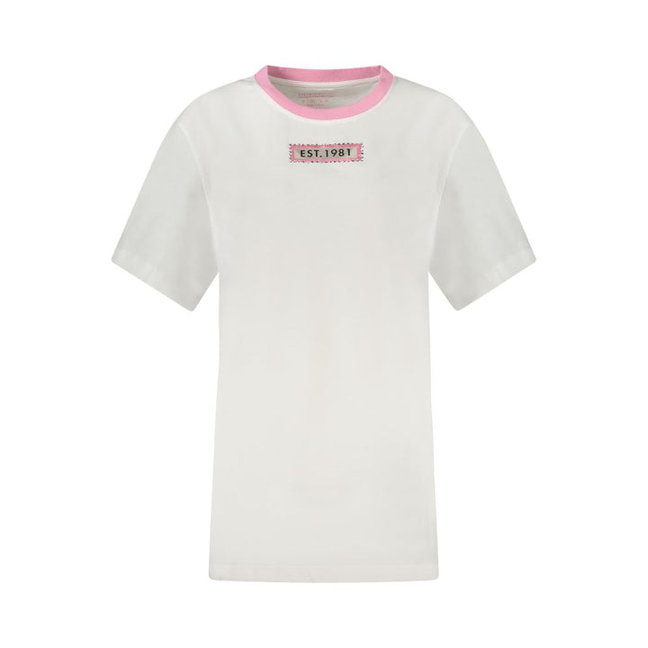 White Cotton Tops & T-Shirt