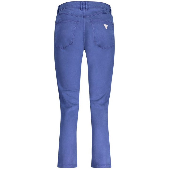 Blue Cotton Jeans & Pant