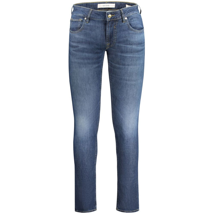 Blue Cotton Jeans & Pant