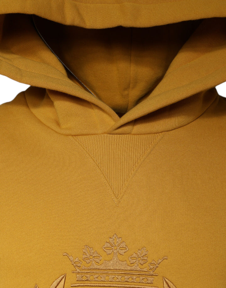 Mustard DG Hooded Men Sweatshirt Sweater