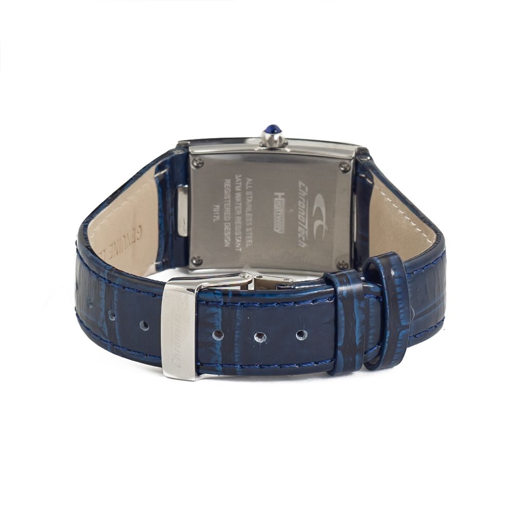 Blue Leather Watch