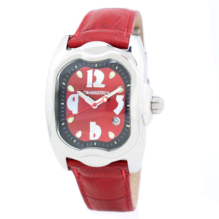 Red Leather Watch