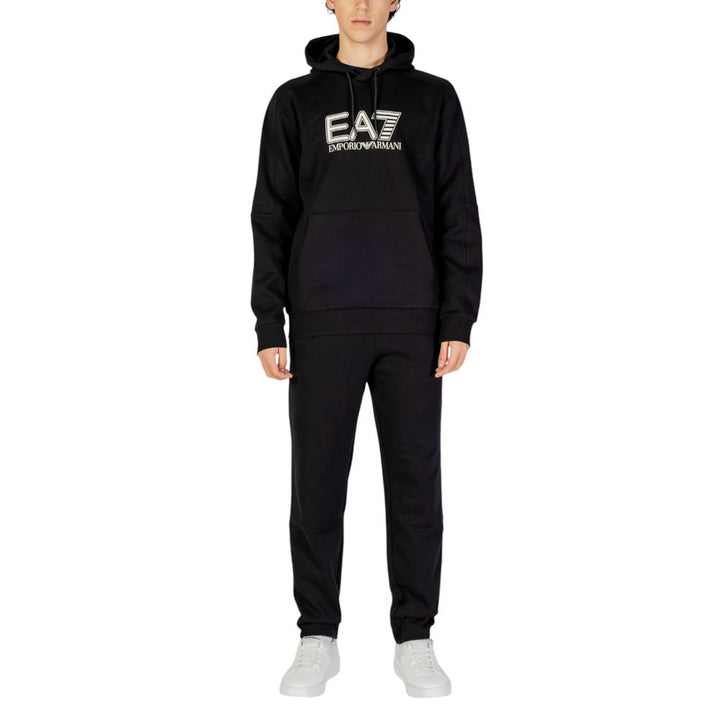 Black Cotton Sweatsuit