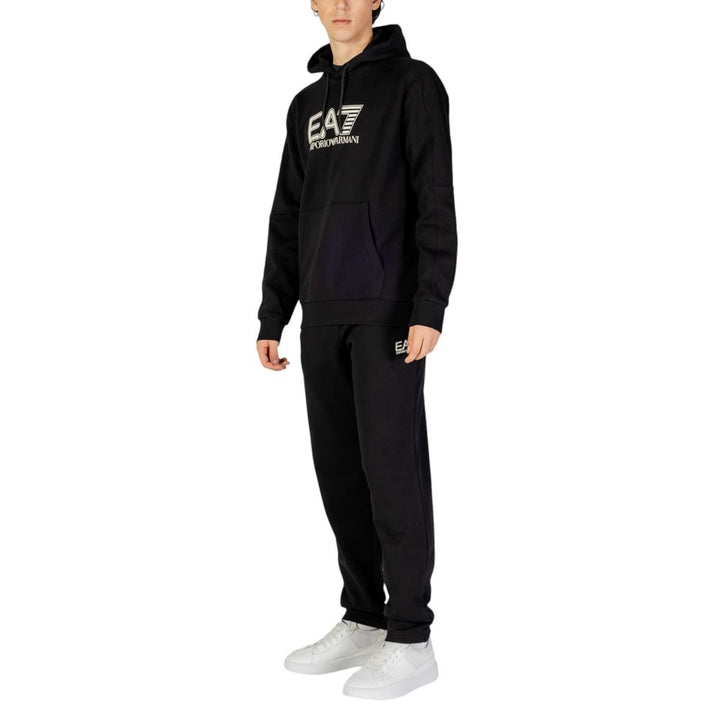 Black Cotton Sweatsuit