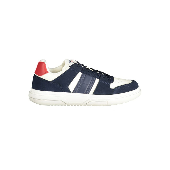 Blue Polyester Sneaker