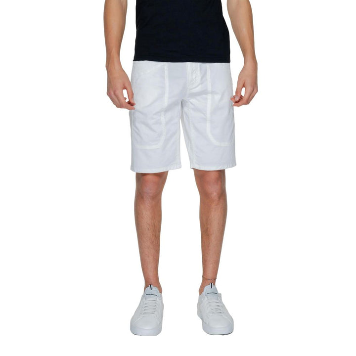 White Cotton Short