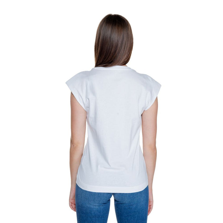 White Cotton Tops & T-Shirt