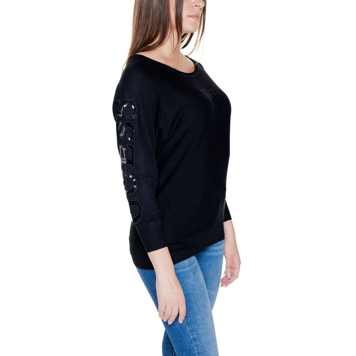 Black Viscose Tops & T-Shirt