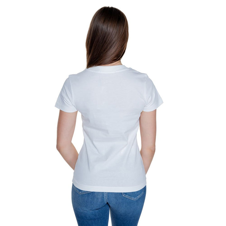 White Cotton Rigenerato Tops & T-Shirt