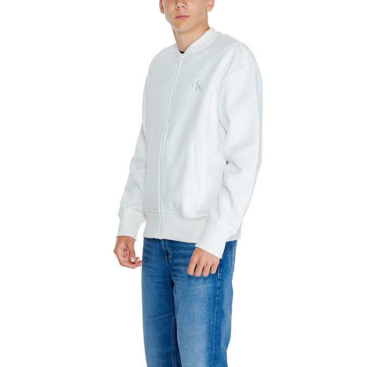 White Cotton Rigenerato Sweater