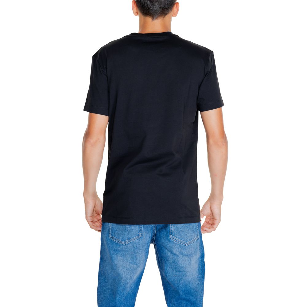 Black Cotton T-Shirt