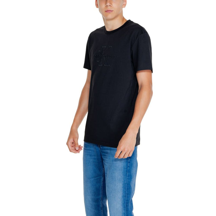 Black Cotton T-Shirt