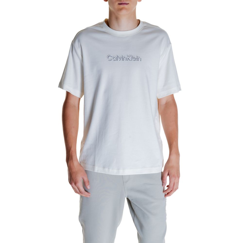 Cream Cotton T-Shirt