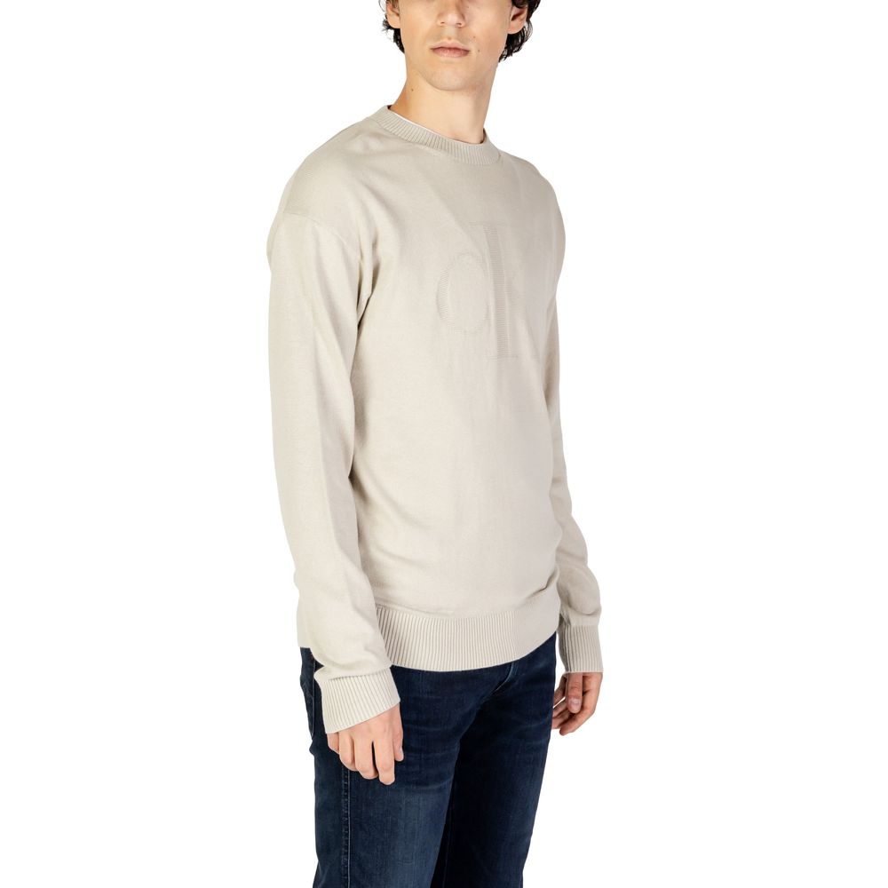 Beige Organic Cotton Sweater