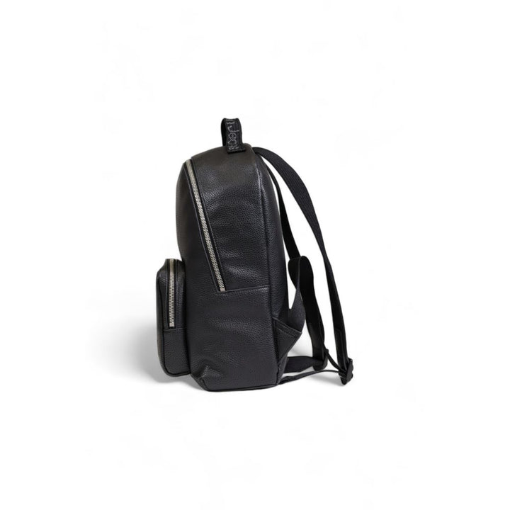 Black Polyethylene Backpack