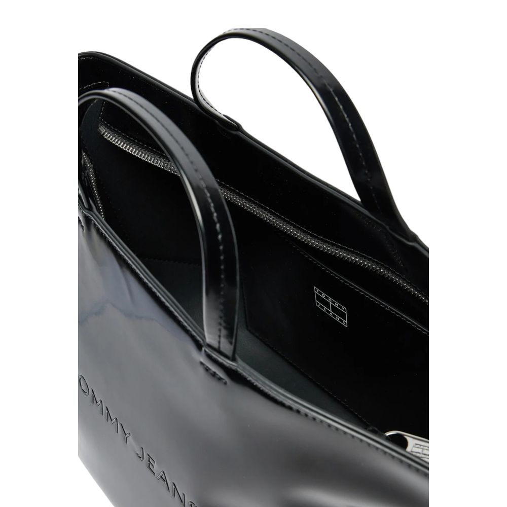 Black Polyethylene Handbag