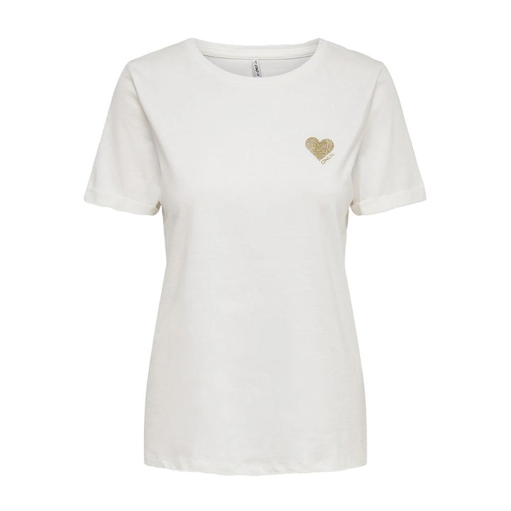 White Cotton Tops & T-Shirt