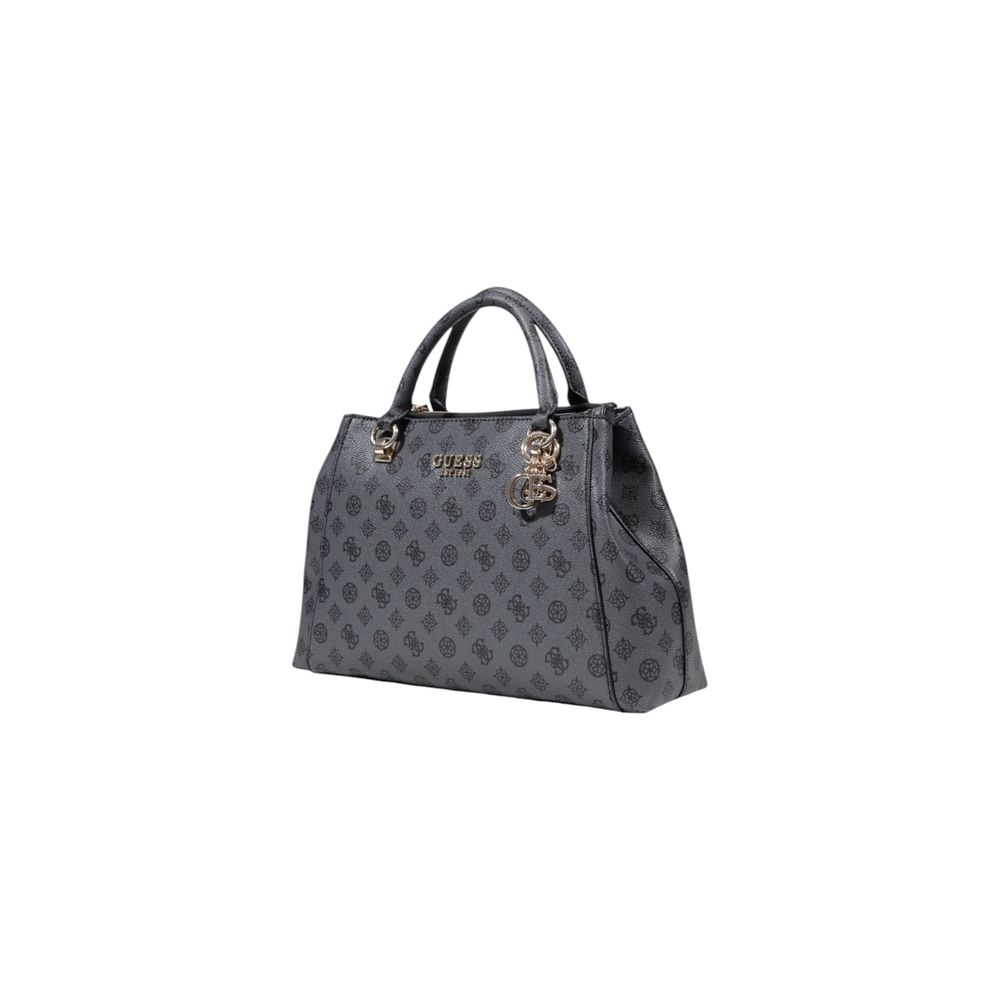 Gray Polyethylene Handbag