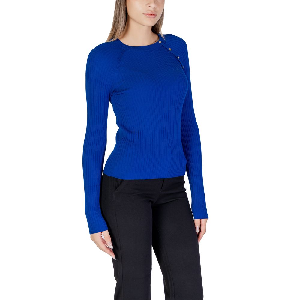 Blue Viscose Tops & T-Shirt