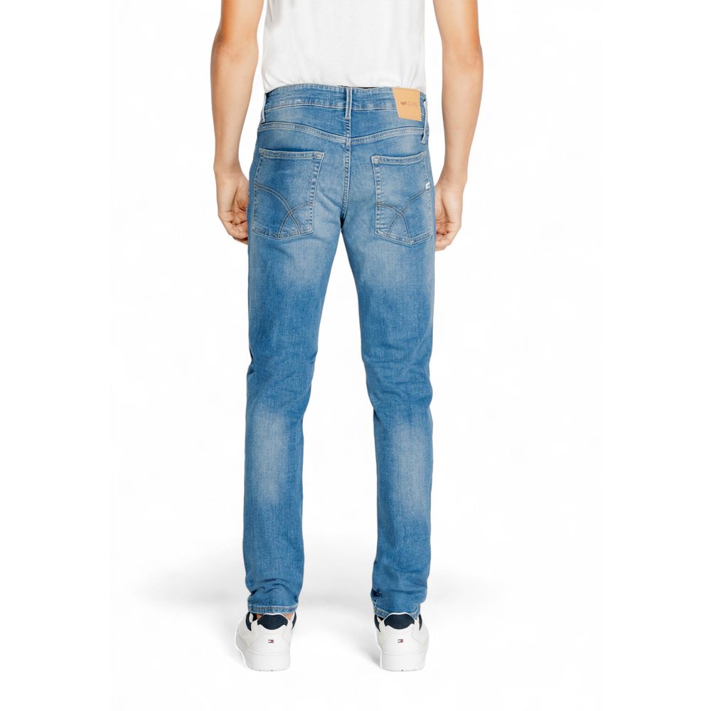 Light Blue Cotton Jeans & Pant