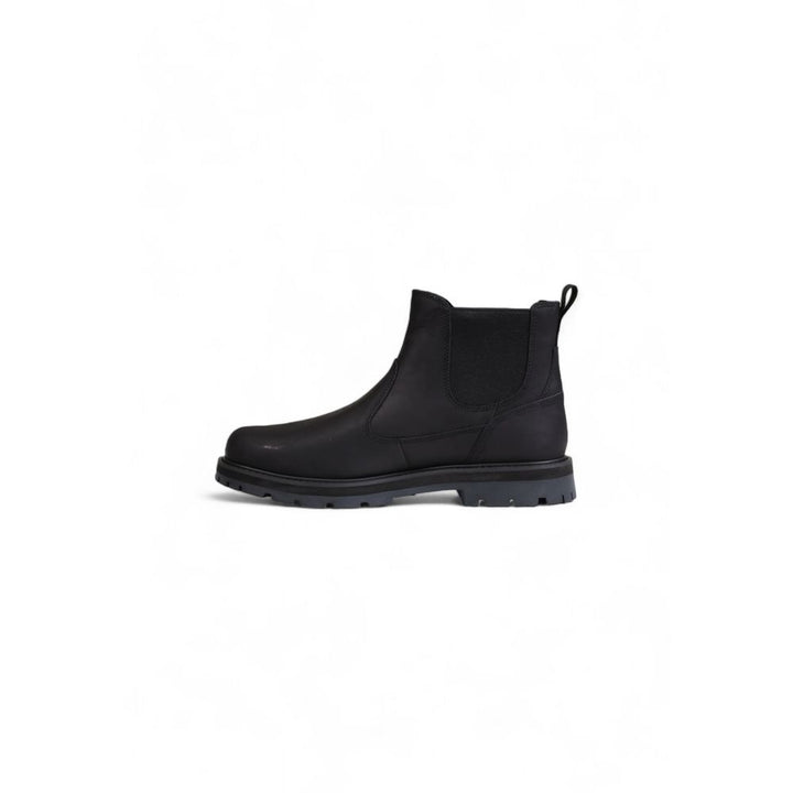 Black Nubuck Leather Boot