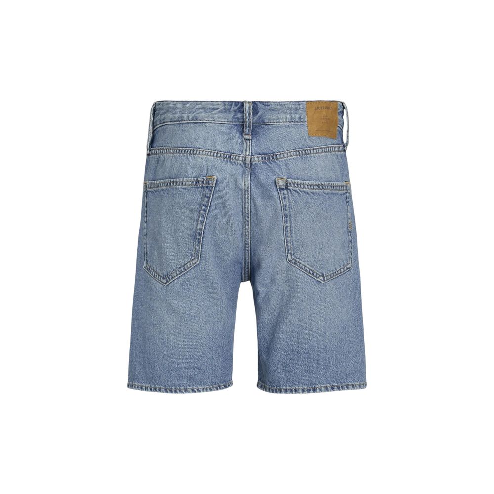 Blue Cotton Short